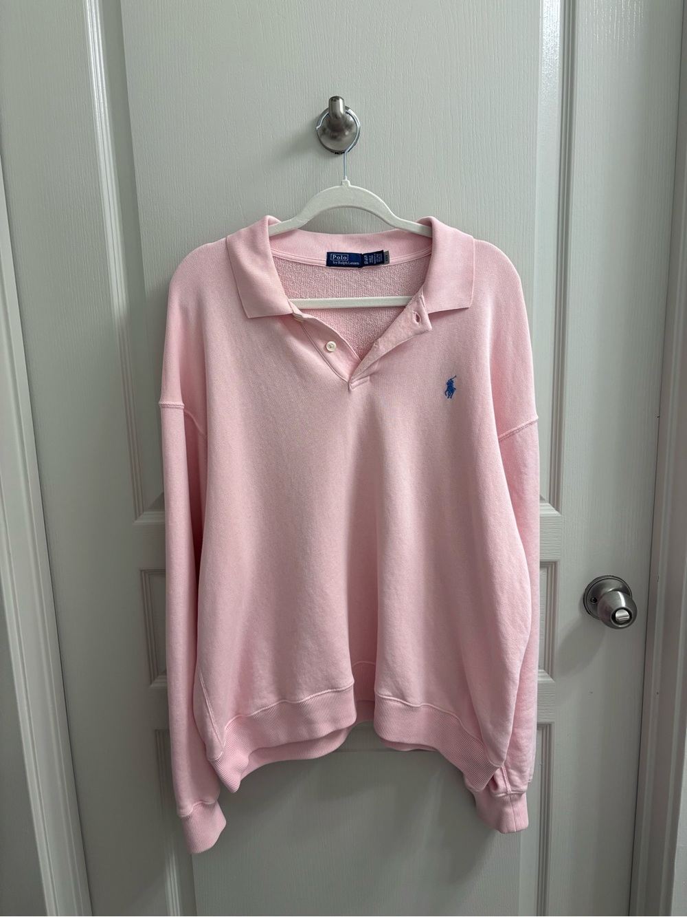 Polo Ralph Lauren Lightweight Fleece Polo
Color: Pink Sand - Picture 14 of 15